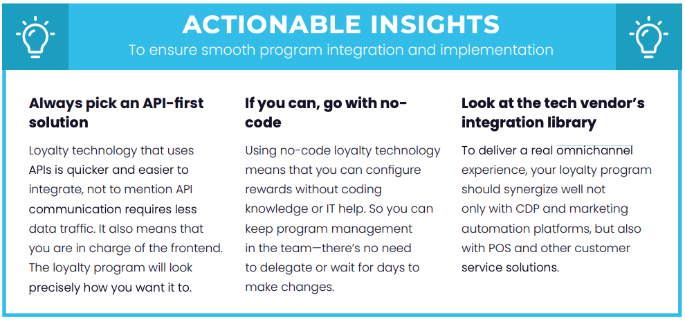 Actionable Insights