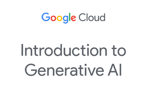 Intro to generative AI